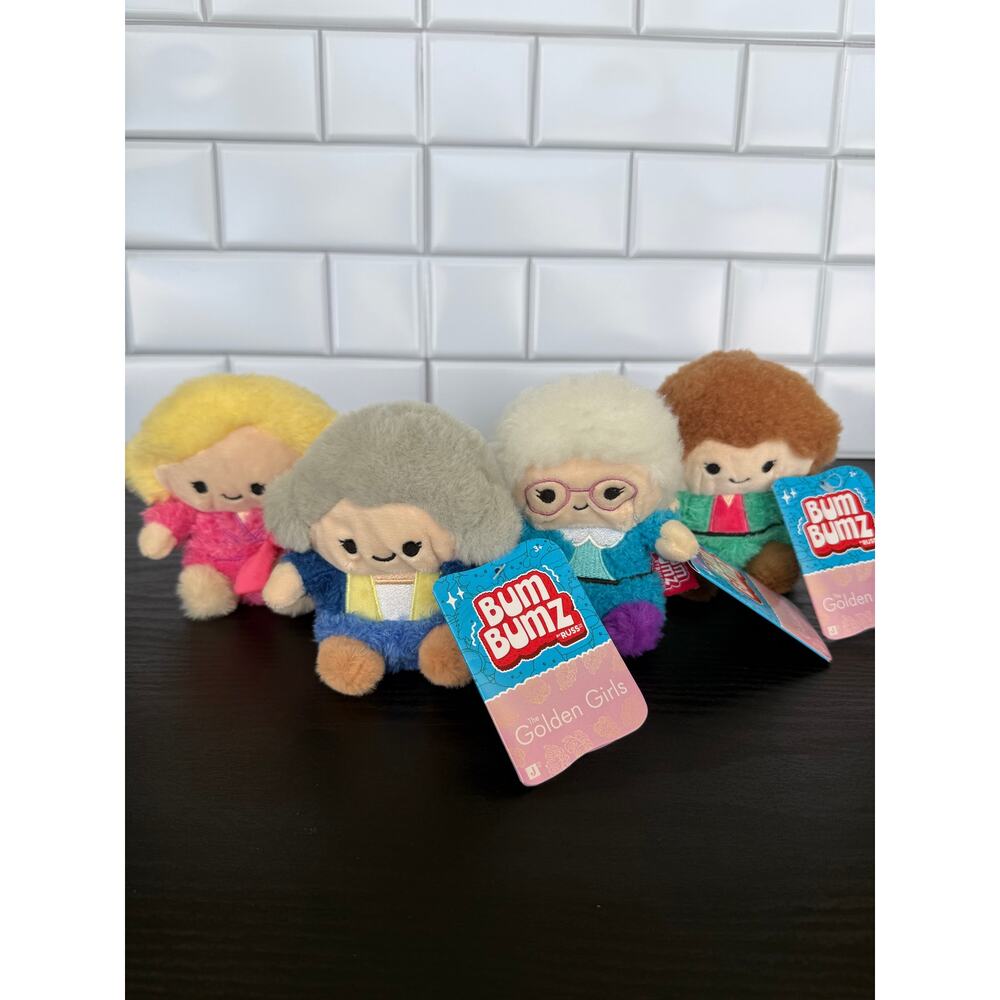 BumBumz The Golden Girls Collection Set of 4 – NWT